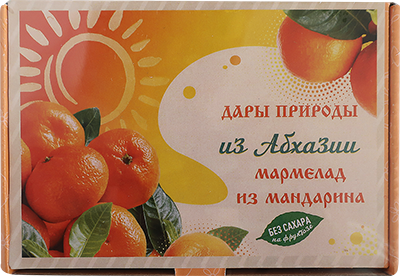 №2 Мармелад дары природы "Мандарин" 180г  в Клинцах